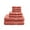 Coral, variant on Gracie Mills Eulalia 800 GSM Cotton 8-Piece Towel Set Gray GRACE-7703