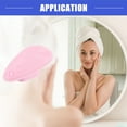 thumbnail image 3 of Vocoste Silicone Face Scrubber Exfoliator Cleansing Brush Pink 3.15'x1.85'x1.14', 3 of 7