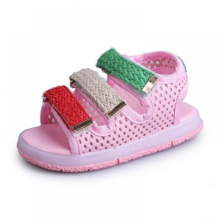 

Kids Flat LED Luminous Lighting Sneakers Sandals