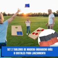 thumbnail image 1 of Juego Cornhole de Madera Portátil (80x60cm) Con 8 Costales, 1 of 8