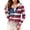 Beige, variant on 250th Anniversary Patriotic Hoodie for Women - Vintage American Flag Sun Protection Jacket with Pockets, Full Zip Up Long Sleeve Athletic Cover Up for Independence Day Wine M