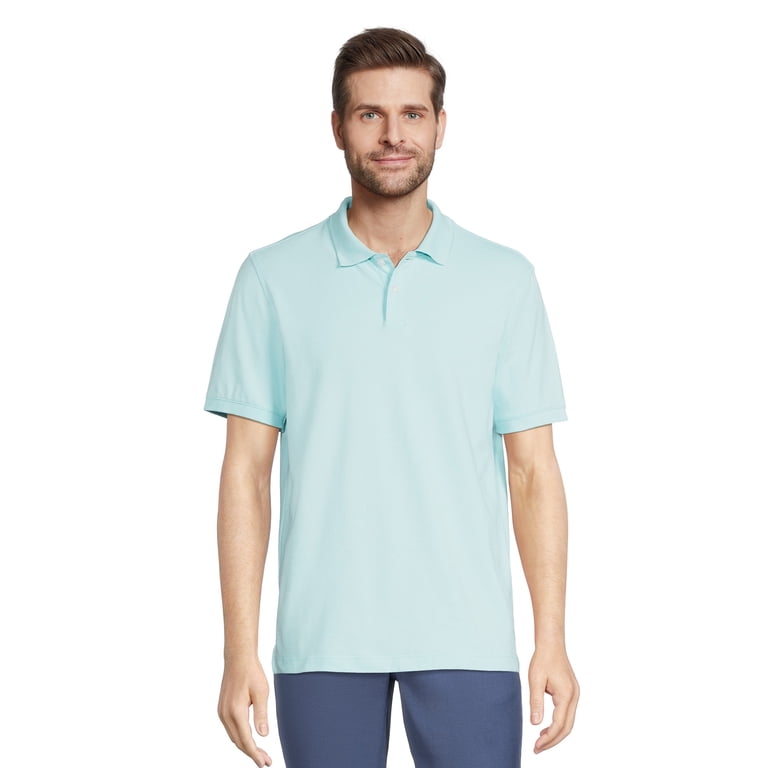 George Men's Pique Polo Shirts, 2-Pack photo 3