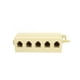 thumbnail image 2 of Conector divisor de línea telefónica Beige RJ11 6P4C de 1 macho a 5 hembras, 2 of 3