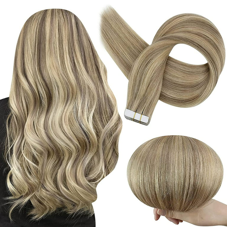 NEW 7-11 Feather Hair Extension Light Ginger,blonde,light Browns