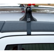 Apex Steel Universal Telescoping Strap-Attached Roof Cross Bars, 44 to 60 Wide, Set of 2