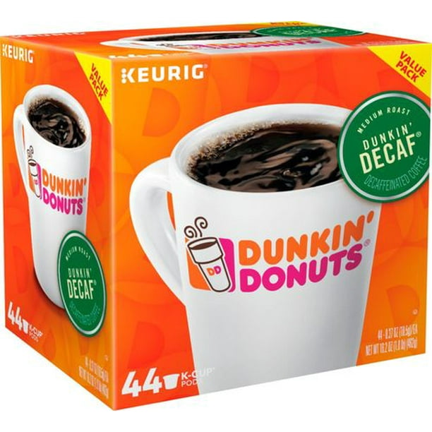 Dunkin' Donuts Dunkin' Decaf KCup Pods (44Pack)