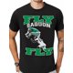thumbnail image 1 of Camiseta de algodón para hombre con estampado Fly Saquon: cuello redondo, manga corta, corte regular, ideal para todas las estaciones. Ideal para adultos, hombres, mujeres, adolescentes, jóvenes y uso, 1 of 7