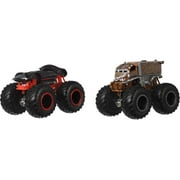 Hot Wheels Monster Trucks Demolition Doubles, Set of 2 Toy Trucks (Styles May Vary)