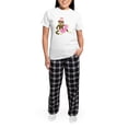 thumbnail image 5 of CafePress - Sock Monkey Monogram Girl J Women's Light Pajamas - Women's Short Sleeve Print T-Shirt and Pants Light Cotton Pajama Set, 5 of 7