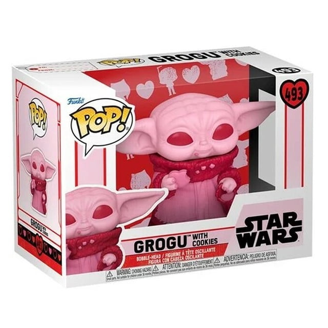 Pop Groru With Cookies 493 (San Valentin) Funko Funko Star Wars: