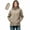 Khaki,raincoat jacket women hooded, variant on SZJXBUY Raincoats for Women with Hood Waterproof Plus Size Casual Zip Up Long Sleeve Rain Jacket Basic Lightweight Packable Windbreaker for Golf Hiking Travel Army Green,S