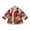 Red, variant on KAUOD Girls Chinese Traditional Corduroy Coats Cute Embroidery Winter Fleece 𝗧ang Jackets Kids New Years Open Front Clothes