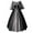 Patchwork Gray, variant on Brglopf Medieval Renaissance Dress Women with Corset Plus Size Evening Ball Gowns Costume Vintage Bell Short Sleeve Dress(Black,XXL)