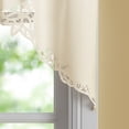 thumbnail image 3 of CHF Battenburg 30"L x 60"W, Swag Curtain, Ecru, 100% Cotton, Indoor, Adult, 3 of 5