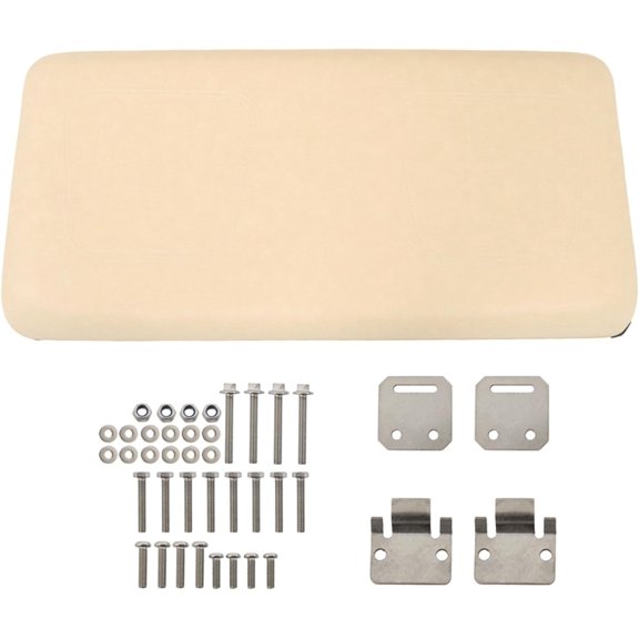 labwork Golf Cart Beige Front Seat Bottom Cushion Replacement for Club Car DS 2000.5 -Up