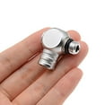 thumbnail image 5 of CENL Chrome Plated Brass Connector Accessory 360 Rotation Diving Hose Adapter 3 8-24 Inch Thread Chrome-plated Brass, 5 of 7