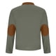thumbnail image 3 of Sudadera sin capucha para hombre, informal, de color liso, con tejido sin capucha, para mantener el calor, con capucha, de manga larga, de poliéster, 3 of 5