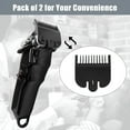 thumbnail image 3 of VANIDO #1 Guide Comb Attachment 1/8" (3.0 mm),Professional Clipper Guard Replacement,Trimmer Guards Set,Hair Cutting Guard Attachment (2 Pack), 3 of 4
