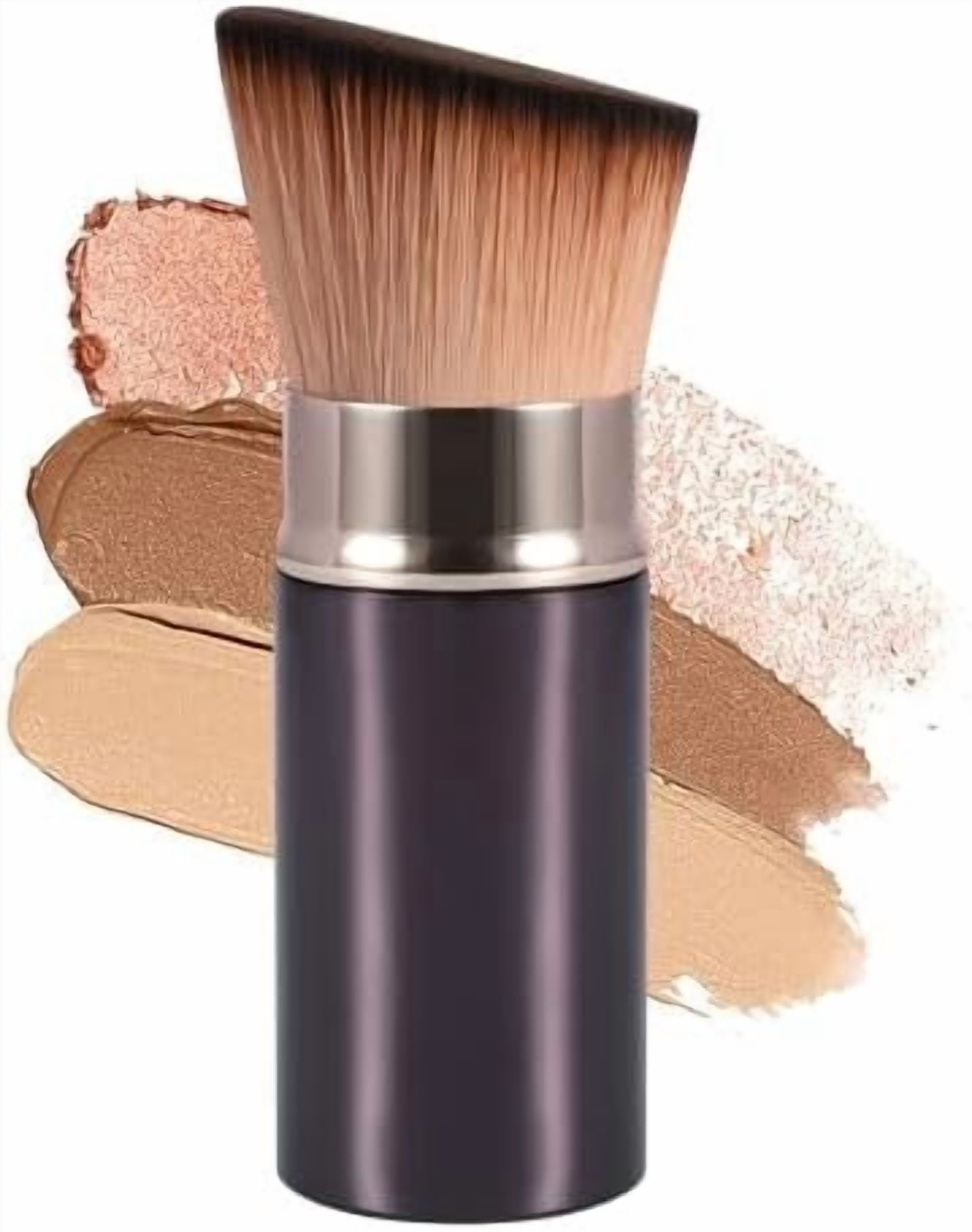 Laura Geller Retractable Kabuki Brush, Soft Synthetic Fibers