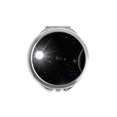 thumbnail image 1 of Dark Sky Nuit Blanc Main Compact Miroir Rond Portable Poche Verre, 1 of 3