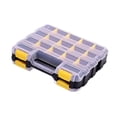 thumbnail image 1 of Caja de almacenamiento de hardware portátil Partition extraíble para la cubierta transparente del vehículo de cobertizo de armario de garaje con 34 Amarillo, 1 of 8