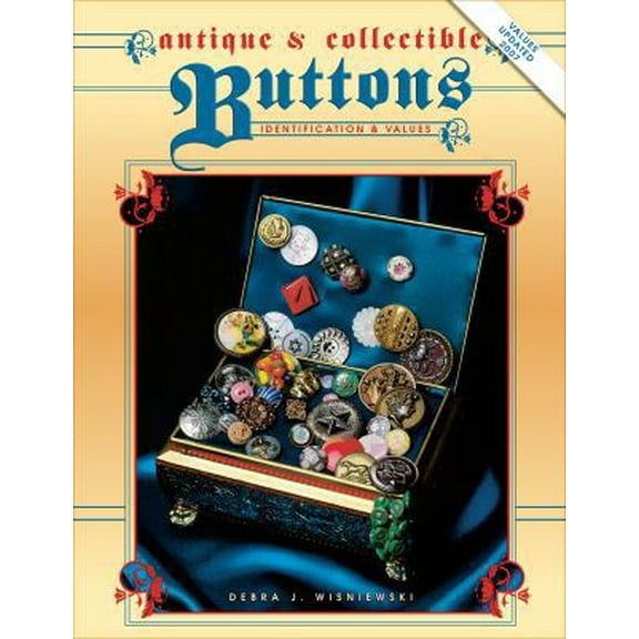 Pre-Owned Antique and Collectible Buttons (Hardcover) by Debra J Wisniewski, Debra J Wieniewski