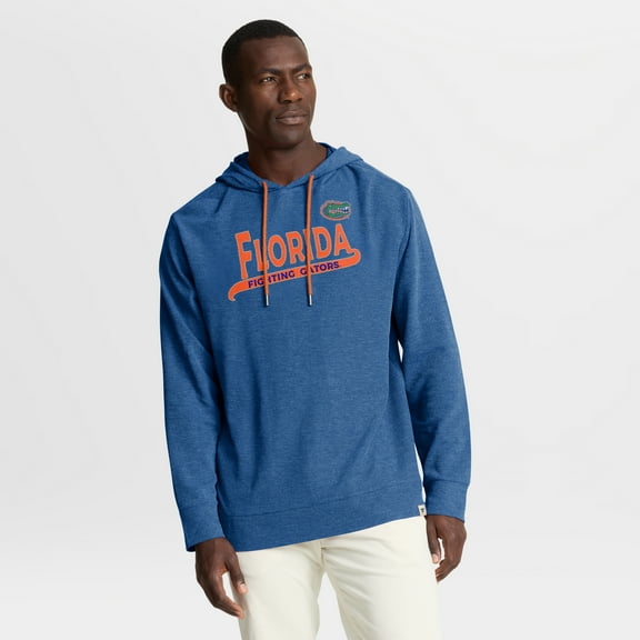 Men's Fanatics Royal Florida Gators Hometown Premium Huddle Up Long Sleeve Hoodie T-Shirt