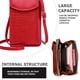 thumbnail image 4 of Pequeños bolsos del teléfono de Crossbody, cartera del monedero del teléfono móvil para las compras del viaje, 4 of 5
