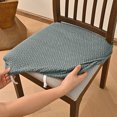 thumbnail image 6 of RUINIXCW Chair Seat Covers For Dining Chairs Dining Room Chair Seat Anti-Dust Stretch Fit Removable Washable Slipcovers Kitchen Chair Covers, 6 of 9