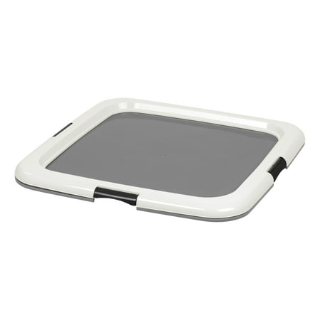 Hand Pad Holder - IRIS Square Pet Training Pad Holder, Dark Gray