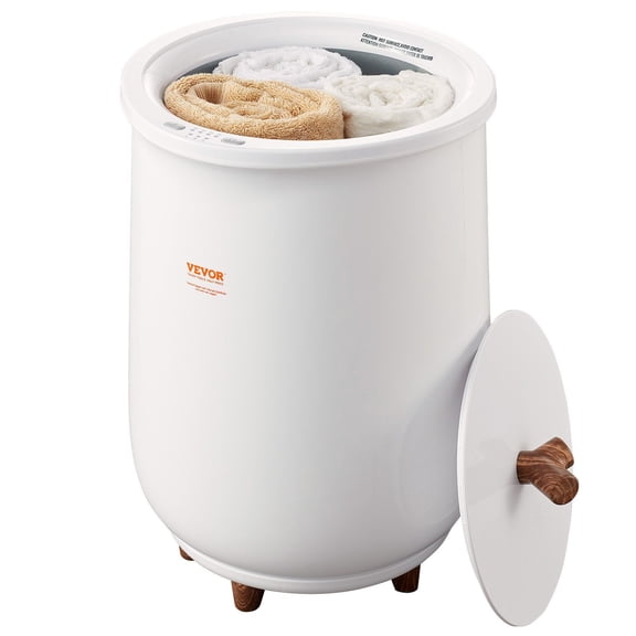 Towel Warmer Bucket 20L for Bathroom, Auto Shut Off Electric Heater with Timer, Fits 40x70 Inch Oversized Towels, Bathrobes, Blankets, ETL FCC Certified