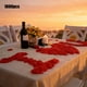 thumbnail image 5 of Adornos navideños de pétalos de imitación, 1000 pétalos de rosa, rosas artificiales, decoraciones realistas para bodas, artículos románticos para fiestas de San Valentín, flores de plástico duraderas,, 5 of 6