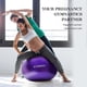 thumbnail image 3 of Yoga Ball Explosion Proof Fitness nce Ball with Air Pump for Pilates Yoga, 3 of 5