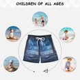 thumbnail image 6 of FORMRS Boys Swim Trunks Quick Dry Mesh Liner Boardshorts Sizes XS-XL, Window Space, 6 of 7