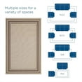 thumbnail image 6 of Rim Solid Border Borderline 8x10 Indoor and Outdoor Area Rug R-1140A-810, 6 of 10