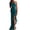 Green, variant on Fesfesfes Women Gowns Solid One Shoulder Strapless Ruffle Sleeveless Split Dress
