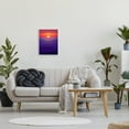 thumbnail image 2 of Stupell Red Sunrise Mountain Horizon Landscape Photography White Framed Art Print Wall Art, 2 of 7