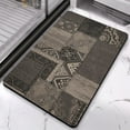 thumbnail image 4 of Tapis de Salle de Bain 20x32 Pouces : Lavable en Machine, Réversible, Idéal pour Entrée, Cuisine, Chambre - Tapis de Sol Intérieur et Extérieur avec Design en Couches, Accueil, 4 of 5