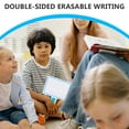 thumbnail image 3 of SKISUNO Dry Erase Board Dry Erase Paddle PVC Blue Classroom Tool 1Pack, 3 of 7