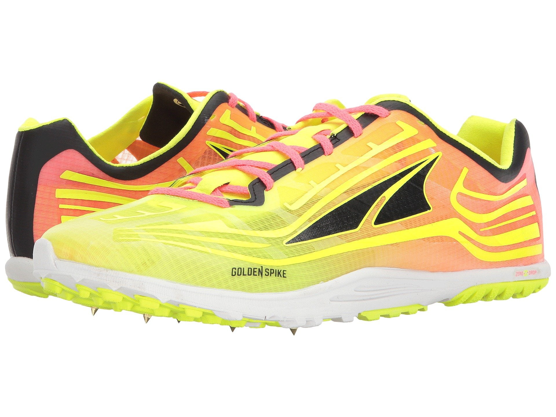 Altra Women's Golden Spike Zero Drop Trail Running Shoes Lime/Pink Size