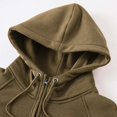thumbnail image 7 of DDAPJ pyju Oversized Cargo Hoodies for Men Quarter Zip Pullover Raglan Long Sleeve Drawstring Athletic Hiking Work Sweatshirts with Multi Pockets M, 7 of 7
