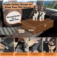 thumbnail image 5 of Large Dog Car  for Back  – Removable Booster & Washable Pet  for Medium & Small Dogs  to 60lbs with Safety Straps, 5 of 6