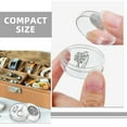 thumbnail image 3 of JUNWELL2Pcs First Communion Rosary Box Clear Plastic Small Keepsake Box Trinket Box Case Vintage Jewelry Storage Container, 3 of 8