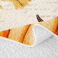 thumbnail image 5 of Erosebridal Autumn Pumpkin Twin Quilt Set 2 Pieces,Fall Harvest Twin Coverlet Set,Beige,1 Bedspread and 1 Pillowcase, 5 of 7