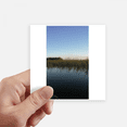 thumbnail image 1 of Water Connected To The Sky Scenery Sticker Square Waterproof Stickers Wallpaper Car Decal, 1 of 1