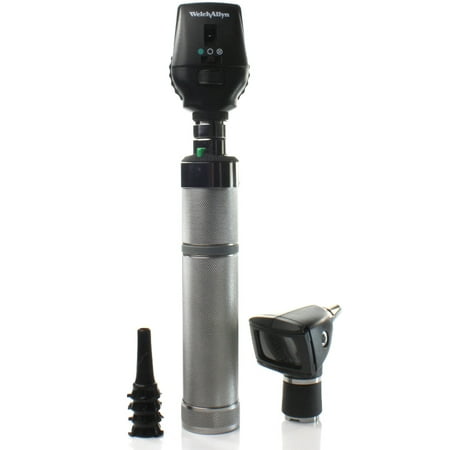- Welch Allyn 3.5v Coaxial Opthalmoscope / Diagnostic Otoscope Set with Handle and Case