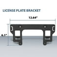 thumbnail image 3 of License Plate Bracket Front Fit For Ford F-150 Raptor 2017-2020 HL3Z17A385AB, 3 of 10