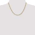 thumbnail image 4 of Primal Gold 10 Karat Yellow Gold 4.4mm Semi-Solid Figaro Chain, 4 of 4