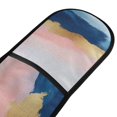 thumbnail image 4 of Yayeee Double Oven Mitt Kitchen Heat Resistant Baking 35" x7" Quilted Glove, Abstract Painting, 4 of 6