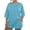 Sky Blue, variant on yillto Women's 2 Piece Lounge Sets Summer Matching Outfits Short Sleeve Top and Loungewear Shorts with Pockets